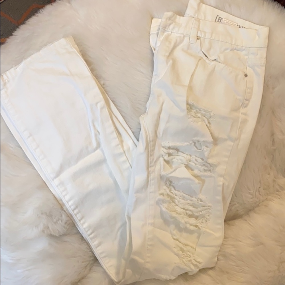 White jeans